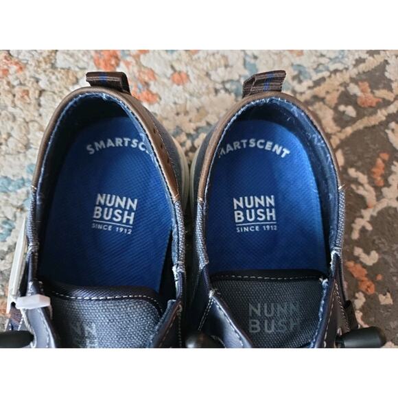 Neq Nunn Bush Brewski Moc Toe Men's Slip On Size 9.5 M Men’s Color Blue - Picture 6 of 9